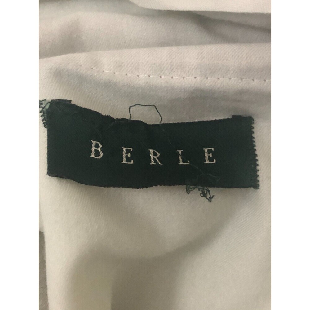 Berle Khaki Pants Mens Beige 37x30 - Picture 3 of 5